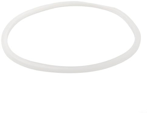 Reemplazo de sellado de junta de goma de silicona para olla a presión de aluminio de 8.8-12.8 pulgadas blanco (26 cm)