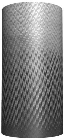 Mauk® Selbstklebende Carbon Folie, Maße: 152 x 500 cm, Autofolierung, Küchenfolie, Motorradfolierung Folierung Grau, 7-Einheiten