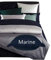 Curt Bauer Mako Satin Bettwäsche Uni Größe 200x200+2x8x80 cm Farbe Marine