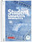 Brunnen Collegeblock Premium Student „Jeans“ | A4, Lineatur 27, 80 Blatt, blau