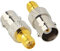 Boobrie BNC auf SMA Koax Adapter 2 Stück SMA Buchse zu BNC Buchse Koaxialstecker BNC an SMA Buchse an Buchse Koaxial Adapter für HF-Antennen, WLAN-Geräte, WLAN, Ham- oder Handfunkgeräte, Scanner, SDR