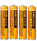 4 Stück AAA Akku NI-MH Wiederaufladbare Batterien 1,2v 550mah Micro,für panasonic schnurlose Telefone