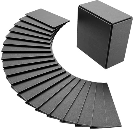 bestarc Schweißset mit 11 Gauge Stahlwürfel enthält 5 Stück Coupons MIG, TIG, Bogen, Stab, Gasübungen, Heimwerken, Schweißen, Training, Metall (5 x 10 cm, 11 Gauge), 20 Stück