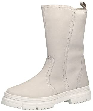 Caprice Leder Stiefelette mit Absatz Grau 26408 Warmfutter