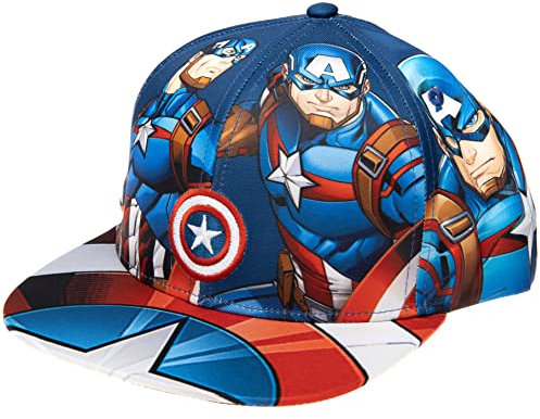 Marvel Avengers Baseballkappe, Einheitsgröße, Baseballmütze für Herren, bequeme Mütze, Avengers Geschenk für Männer, Herren Merchandise, Captain America, Einheitsgröße