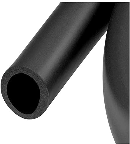 Rohrisolierung Schaumstoff 16mm 25mm 50mm 110mm ID, Isolierschlauch Frostschutz Isolierung Rohr Schaumstoffschlauch zuschneidbar für Warmwasser Rohre, Länge 1.7/1.8 m Dämmschichtdicke 9/15/20 mm