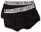 BIKKEMBERGS Boxer Herren 2er-Pack Boxershorts aus elastischer Baumwolle Gummizug auf Sicht Unterwäsche Artikel BKK1UTR01BI BI Pack Trunk, Black, L