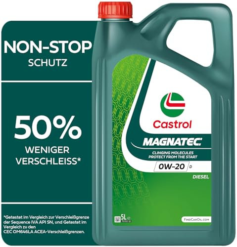 Castrol MAGNATEC 0W-20 D Motoröl, 5L