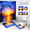 SMchwbc Ozean Delfin Duschvorhang 180x180 180x200 Delfin Fisch Blau Strand Duschvorhänge Set Polyester Delfine Pflanzen Shower Curtains Badezimmerteppich 4-teiliges Set (180 x 180 cm(BxH),9)