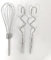 Frullatore a mano per KitchenAid e ganci per impasto per mixer KitchenAid, frusta per frusta in acciaio inox KHMPW, accessorio per frusta da cucina, 3 pezzi