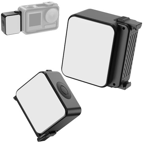 Ulanzi LM18 - Luz de Relleno Magnético para dji OSMO Action 3/4/5, Mini Luz LED Portátil de Vlogging, IPX5 Impermeable