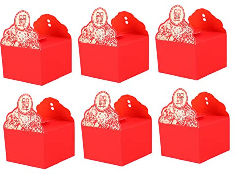 minkissy 15 Stück Boxen Partyzubehör Pralinenbehälter Süßigkeiten Geschenkboxen Hochzeitsgeschenke Romantische Leckerli Hüllen Verpackungsboxen Geschenkhalter Hochzeits