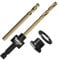 4 x SabreCut HSARB04K1 Universal A1 Fast Change Hole Saw Arbor, Adapter and M35 Cobalt Drill Bits Kit 8.75mm HEX Shank Compatible with 14mm to 210mm Hole Saws