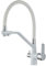 Grifo Flexible Fregadero para Osmosis Extraible Grifo de Cocina Un Solo Orificio Frío Y Caliente,Blanco