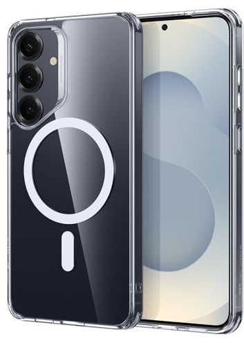 ESR für Samsung Galaxy S25 Plus Hülle für MagSafe, Vergilbungsschutz, Klar | Vergilbungsschutz, Ultraskinny, 3X Militär-Sturzschutz, Magnetische Handyhülle, Stoßdämpfend, Kratzfest