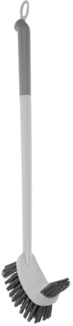 PLAFOPE Bowl Brush Small Cute Bathroom Cleaner Brush Soft Bristle Long Handle Toilet Scrubber