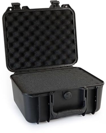 Wiltec Universalkoffer 36,2 x 31 x 17,5 cm, wasserdichter Transportkoffer, Schutzkoffer aus PP, Koffer mit Würfelschaumstoff individuell anpassbar