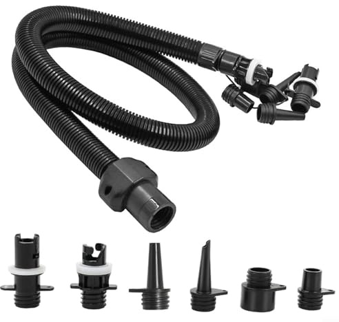 ZUZZEE SUP Air Pump Hose Nozzle Kit for 20PSI Electric Air Pump