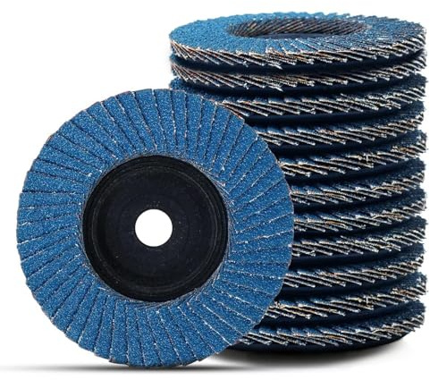 12 PCS Disques à Lamelles 75 mm, Disque Tronçonner Meuleuse d'Angle, de ponçage compartiments pour Meuleuses