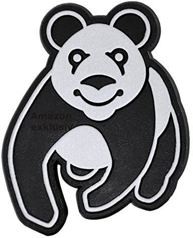 Richter Auto Relief 3D Schild Aufkleber Panda Bär 54 x 44 mm