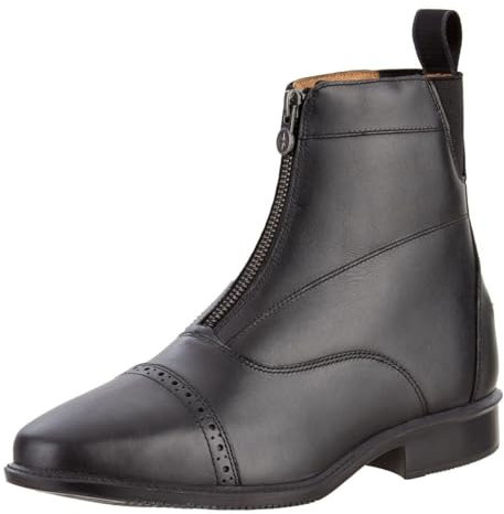 SUEDWIND FOOTWEAR »Legacy FZ« Stiefelette aus robustem Rindsleder | Reißverschluss vorne | Reit-Schlupf-Schuh mit ULTIMA-RS Gummisohle | Komfort-Innensohle | Karree-Leisten | Schwarz | Gr. 37