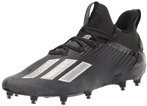 adidas Adizero Cleat - Men's Football Core Black/Silver/Night Metallic