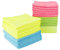LEVIATAN 30 Stück Microfasertücher Putzlappen Staubtücher Microfaser Reinigungstücher Allzwecktücher, Microfiber, Multifarbe, 40x40cm