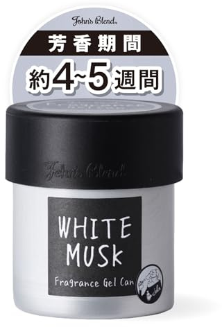 John's Blend Fragrance Gel 85g - White Musk Scent