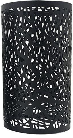 LEDSone Lampenschirm aus Metall, Vintage-Käfig, industrieller Metallkäfig-Licht, DIY-Deckenleuchten für Esszimmer, Schlafzimmer, Dachboden, Flur usw (Schwarz)