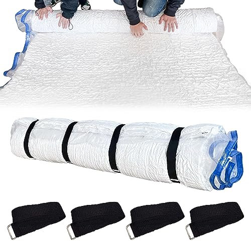 Queen/Full Mattress Vacuum Bag for Moving and Storage, Memory Foam Latex Mattress Storage Bags Full Queen Size for Mattress up to 14 Inches