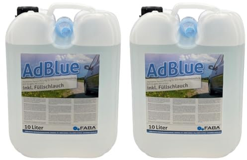 FABA Adblue® SCR Harnstofflösung 2 x 10L inkl. Ausgießer