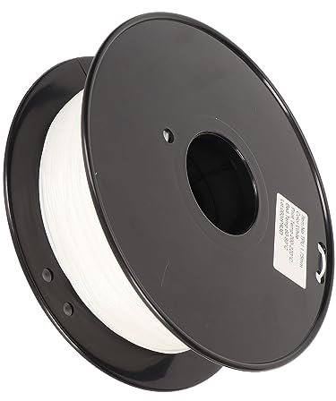 TPU-Filament, Weiches, Verstopfungsfreies Hochgeschwindigkeits-3D-Druckerfilament mit Geringer Verformung, 1,75 Mm, für die Meisten FDM-Drucker (WHITE)