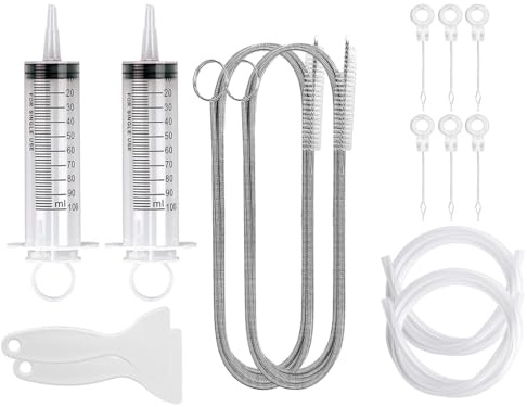 Anlising 14PCS Herramientas de Limpieza de Refrigerador, Kit de Limpieza Refrigerador, Kit de Limpieza de Nevera, Reutilizable de Limpieza para Frigoríficos, Cepillo de Limpieza para Frigorífico