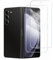 Vetro Temperato per Samsung Galaxy Z Fold 5/4, 2 Pezzi Pellicola Protettiva, HD Trasparente, Senza Bolle, Durezza 9H, Anti Graffio