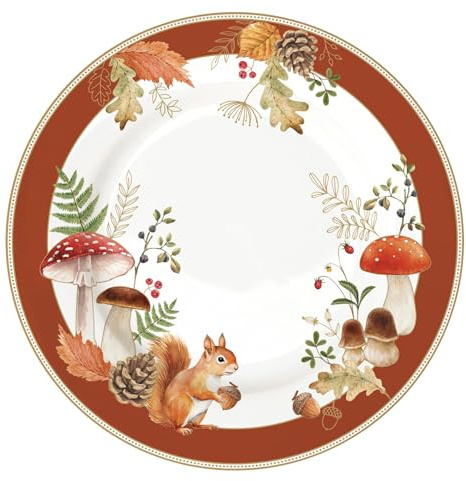 Easy Life Kuchenteller Autumn Breeze Herbst Herbst D. 19cm Porzellan