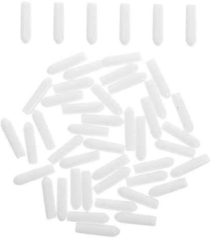 MAGICLULU Reparaturset mit 50 Weißen Gummikappen für Geschirrspüler Zinken Runde Endkappen zum Kratzschutz und Einfache Reinigung als Ersatzteile fürs Spülmaschinenkorb