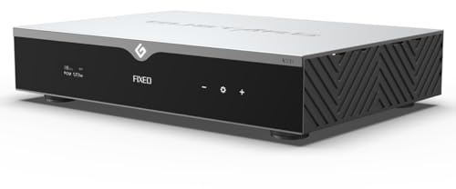 Gustard R30 R2R DAC/Native DSD512 PCM768kHz Decoder/USB, Optisch, Koaxial, IIS, AES, LAN Eingang/Diskret Balanced Digital-Analog Konverter/Heim Audio Netzwerk Streaming mit Fernbedienung (Silber)