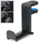 ENHANCE Supporto per cuffie audio da gioco o musica con braccio girevole a 360 gradi, morsetto di fissaggio universale per tavolo e scrivania con vano per cavo incorporato, colore: nero