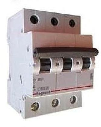 LEGRAND, RX3 Leitungsschutzschalter, thermisch-magnetischer Schutzschalter, C-Charakteristik, 25A, 3-polig, 6000A Ausschaltvermögen, 400VAC, 3TE, 419237