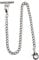 TREEWETO Taschenuhr Kette 14.7 inch (37.5 cm) Silber