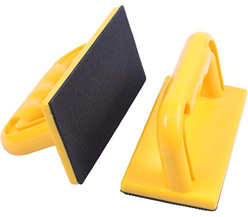 REFURBISHHOUSE Wood Ensemble De 2 Blocs De Bloc De Coupe Push-Up - Blocs De Support De Coussin En Mousse À Poignée D'Angle Pour Couper Sur Une Dégauchisseuse, Une Scie À Table