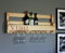 Dekorie Weinregal aus Holz für die Wand - mit Gläserhalter und VINO Schriftzug - Rostoptik - fertig montiert - Regal für Weinflaschen und Weingläser