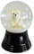 VIENNA SNOWGLOBE Schneekugel Echtglaskugel - Fast wie echter Schnee Motiv: Eisbär, 4,5 cm