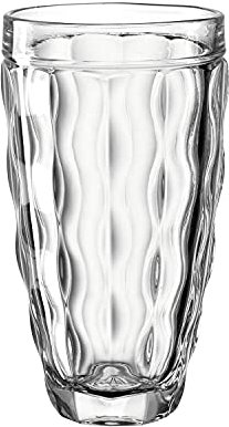 Leonardo Brindisi Trink-Glas 1 Stück, spülmaschinenfester Wasser-Kelch, Trink-Becher aus Glas, modernes Saft-Glas, Longdrink-Glas 370 ml, 021597