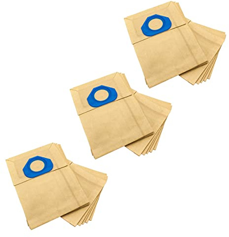 vhbw 30x Staubbeutel Ersatz für Nilfisk 82095000 für Staubsauger | 34cm x 24cm Sandfarben