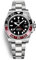 Pagani Design Herrenuhr Automatik Mechanische Uhr GMT Dual-Zeitzone Armbanduhren Edelstahl Zweifarbige Keramiklünette 100M Wasserdicht PD-1662 (3 Schwarz Rot)