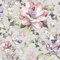 Holden Floral Fairies Wallpaper Colourful Flowers - Grey/Pink 13212