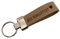 AnnaMatoni Schlüsselanhänger hochwertiges echt Leder mit Wunschgravur, individuelle Gravur - personalisiert Schlüsselbund - Geschenk für Männer Frauen - 100% Handmade in Germany (Taupe 600)