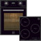 Kaiser Set horno EH 4747 + KCT 4746 FI, horno empotrado 45 cm, 50 L, 9 funciones+placa de inducción 45 cm