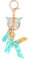 MWOOT Letter Keychains Initiale Schlüsselanhänger Buchstabe K,Alphabet Harz Key Chain mit Schmetterling Quaste Anhänger Handtasche Geldbörse Charm,Grüne Goldfolie Keyring für Frauen Mädchen(K)
